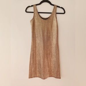 Wet Seal Gold Dress